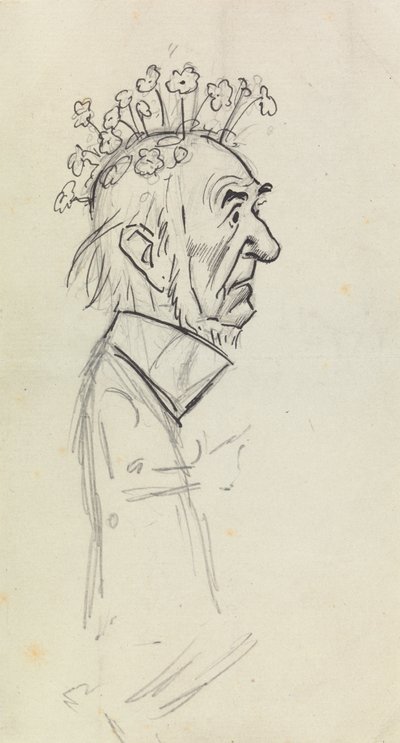 Karykaturalny portret Gladstone autorstwa Philip William May