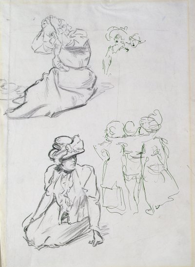 Studia w Hampstead Heath autorstwa Philip William May