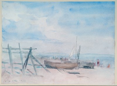 Odpływ, plaża Walmer autorstwa Philip Wilson Steer