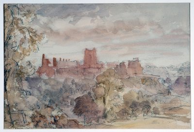 Zamek Richmond, Yorkshire autorstwa Philip Wilson Steer
