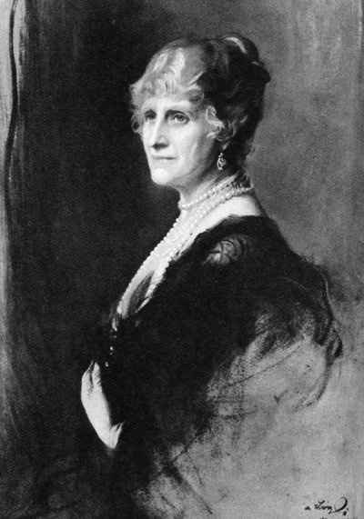 Nina Bowes-Lyon, hrabina Strathmore i Kinghorne, 1937. autorstwa Philip de László