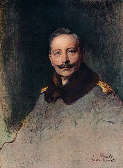 Portret H.I.M. Cesarz niemiecki, 1908 autorstwa Philip de László