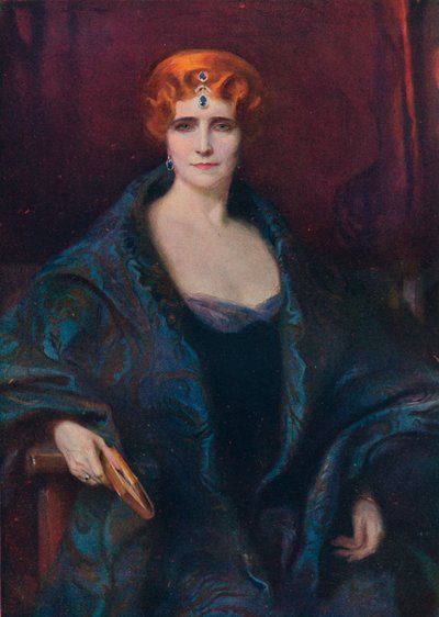 Portret pani Elinor Glyn, 1912 autorstwa Philip de László