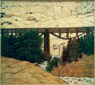 Most, (wiadukt) autorstwa Philipp Bauknecht