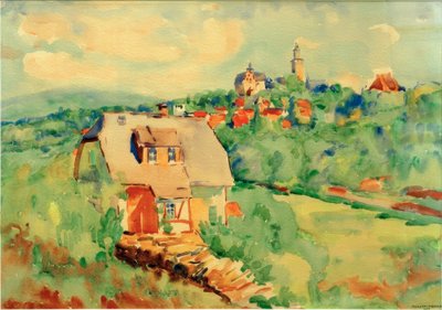 Widok na Kronberg autorstwa Philipp Franck