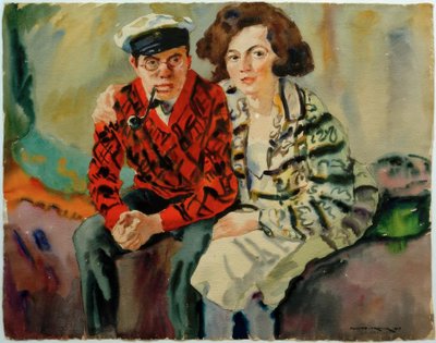 Carllutz i Hanni autorstwa Philipp Franck