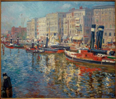 Nadburcie parowca autorstwa Philipp Franck