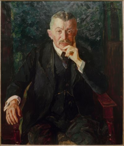 Portret tajnego radnego prof. Paula Straßmanna autorstwa Philipp Franck