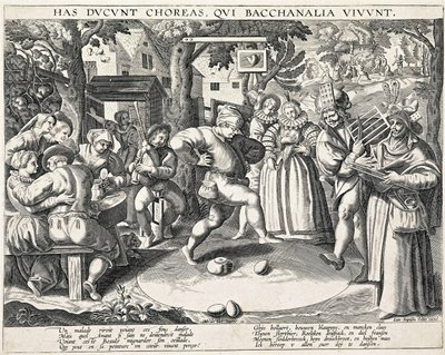 Taniec jajeczny, ok. 1580. autorstwa Philipp Galle