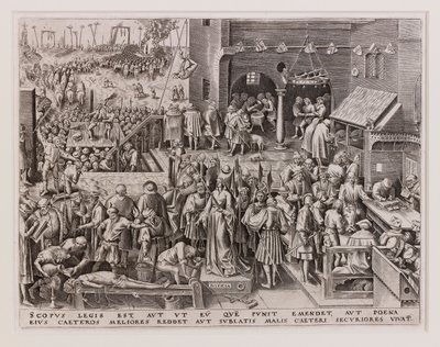 Sprawiedliwość, ok. 1560. autorstwa Philipp Galle