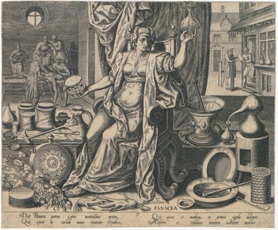 Panaceum, 1574. autorstwa Philipp Galle