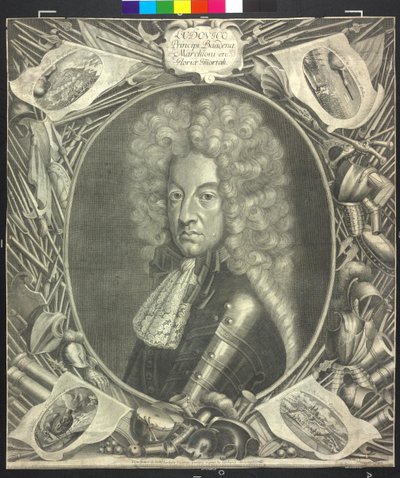 Margrabia Baden-Baden Ludwig Wilhelm autorstwa Philipp Kilian