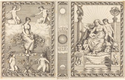 Projekt dla kalendarza autorstwa Philipp Otto Runge