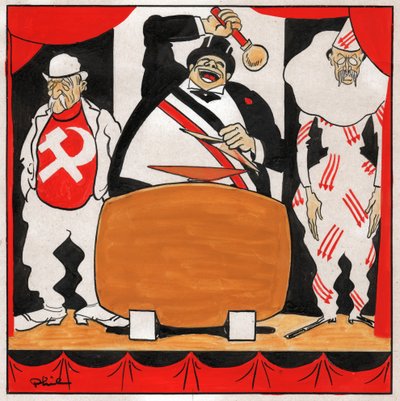 Leona Bluma. 1930-1936 (grawerowanie) autorstwa Philippe (1905 1940) Larquier