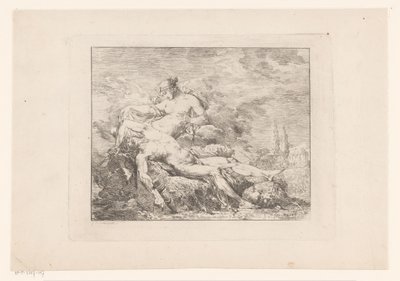 Diana i Endymion autorstwa Philippe Auguste Hennequin