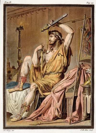 Agamemnon, kostium do „Ifigenii w Aulis” Jeana Racine