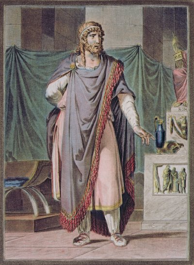 Antiochus, kostium do "Berenice" Jeana Racine
