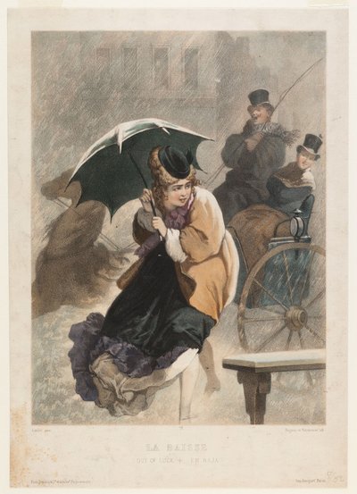 Pechowo La Baise, koniec XIX wieku. autorstwa Philippe Jacques Linder