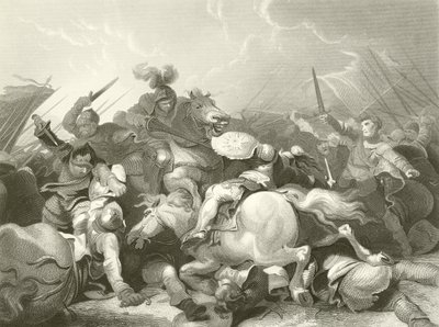 Bitwa pod Bosworth Field autorstwa Philippe Jacques de Loutherbourg