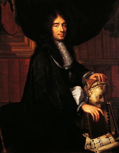 Portret Charlesa Perraulta (Paryż) autorstwa Philippe Lallemand