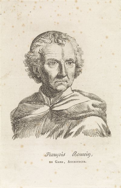 Portret François Roman autorstwa Philippe Lambert Joseph Spruyt