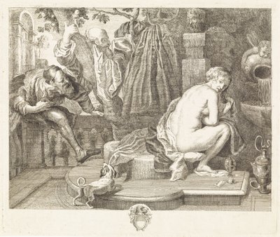 Zuzanna i Starsi autorstwa Philippe Lambert Joseph Spruyt