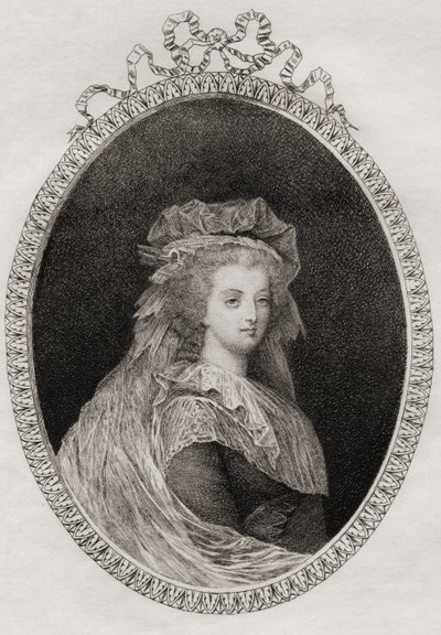 Marie-Antoinette (1755-93): królowa Francji autorstwa Philippe Mercier