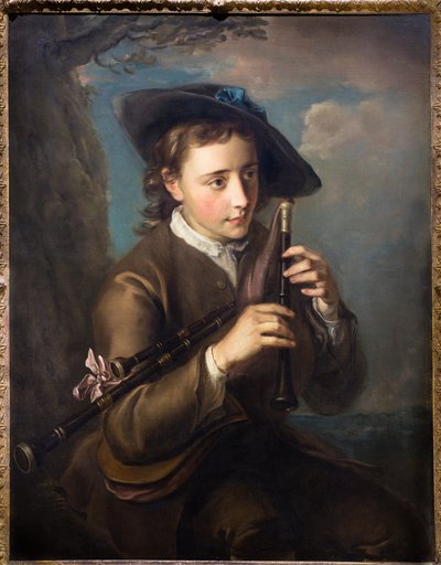 Piper, ok. 1740 (olej na płótnie) autorstwa Philippe Mercier