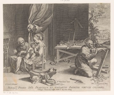 święta Rodzina autorstwa Philippe Thomassin