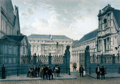 Pałac Sztuk Pięknych, Paryż autorstwa Philippe and Ciceri Eugene (1813 1890) Benoist