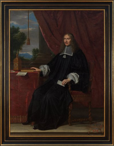Portret pana Le Camusa w stroju urzędowym autorstwa Philippe de Champaigne