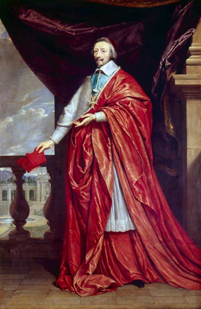 kardynał Richelieu autorstwa Philippe de Champaigne