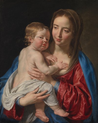 Maria z Dzieciątkiem autorstwa Philippe de Champaigne