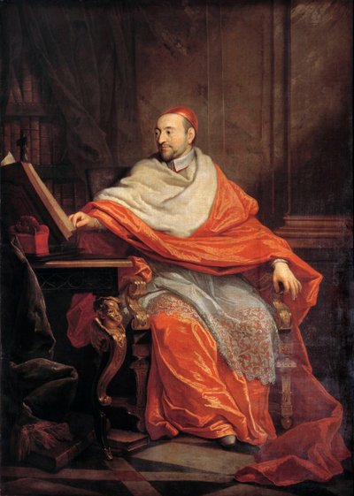 Pełnowymiarowy portret kardynała Pierre