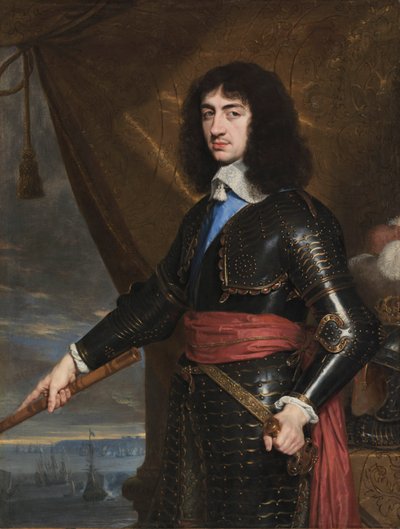 Portret króla Karola II z Anglii autorstwa Philippe de Champaigne