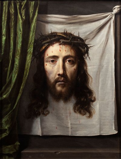 Chusta św. Weroniki, ok. 1640 (olej na płótnie) autorstwa Philippe de Champaigne