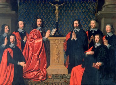 Prevot des Marchands i Echevins miasta Paryża, 1648 r autorstwa Philippe de Champaigne