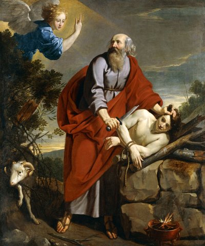 Ofiara Izaaka, autorstwa Philippe de Champaigne