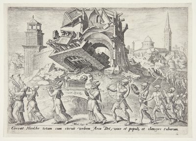 Zniszczenie Jerycha autorstwa Philips Galle