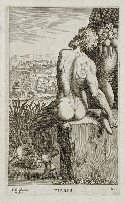 Tibris autorstwa Philips Galle