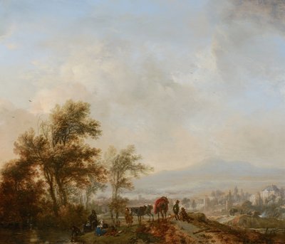Odpoczynek podczas polowania autorstwa Philips Wouwerman