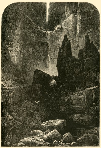 „Mury Wielkiego Kanonu”, 1874. autorstwa Phineas F. Annin