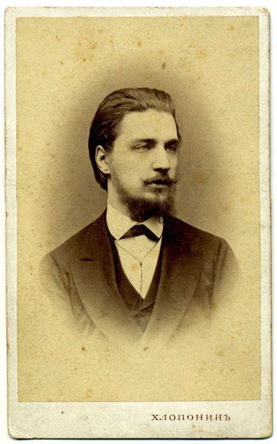 Aleksander Siergiejewicz Buturlin 1845-1916, 1872 autorstwa Photo studio Alexander Khloponin