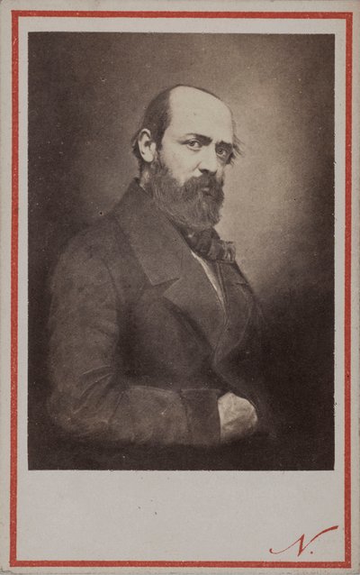 Portret Henri Murgera 1822-1861, 1861. autorstwa Photo studio Nadar.