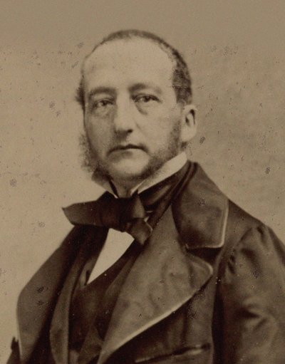 Portret pianisty i kompozytora Zygmunta Thalberga 1812-1871 , ok. 1860. autorstwa Photo studio Nadar.