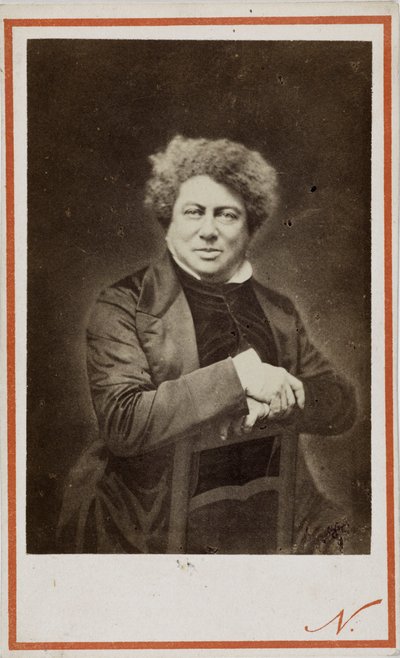 Autor Alexandre Dumas ojciec 1802-1870, 1870. autorstwa Photo studio Nadar.