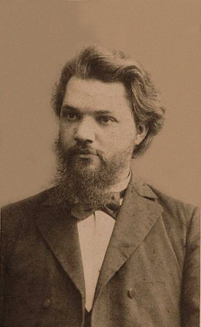 Portret Aleksieja Iwanowicza Wwiedeńskiego 1861–1913, koniec XIX wieku autorstwa Photo studio of Mikhail Volkov
