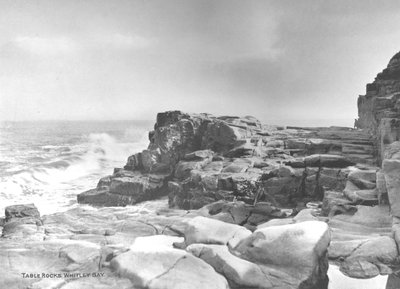 Table Rocks, Whitley Bay, 1907 autorstwa Photochrom Co Ltd of London