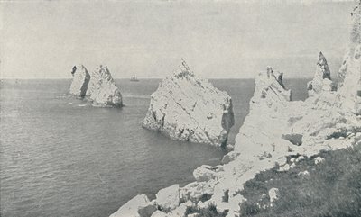Igły, 1910 autorstwa Photochrom Co Ltd of London