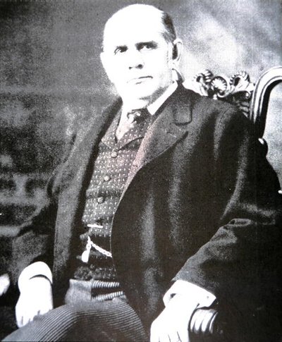 Mark Hanna (1837-1904) (zdjęcie czarno-białe) autorstwa Photographer American